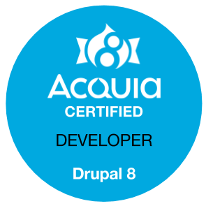 Acquia Drupal 8 certification